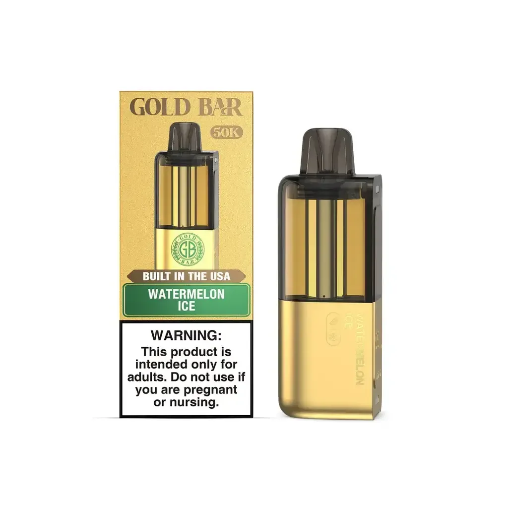 GOLD BAR CAPSULA - WATERMELON ICE - 50000 puffs