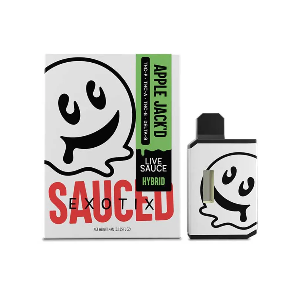 Half Bak'd Sauced Exotic - THC-P, THC-A, THC-B y Delta-9 - 4G