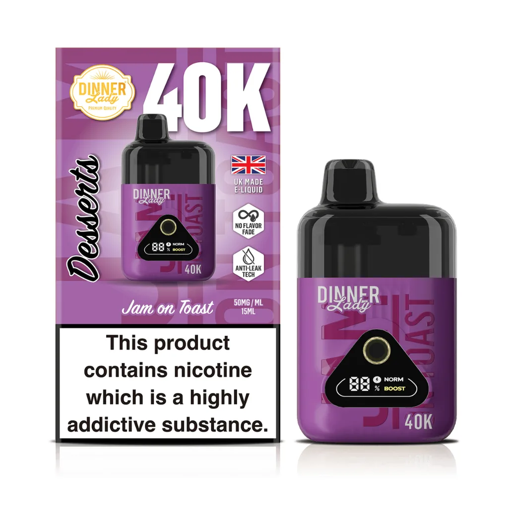 DINNER LADY - JAM ON TOAST - 40000 puffs