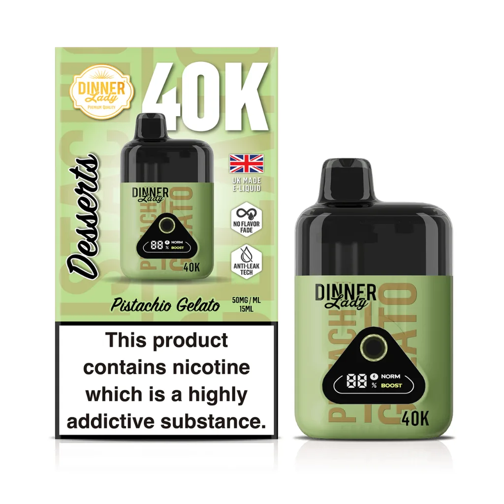 DINNER LADY - PISTACHIO GELATO - 40000 puffs