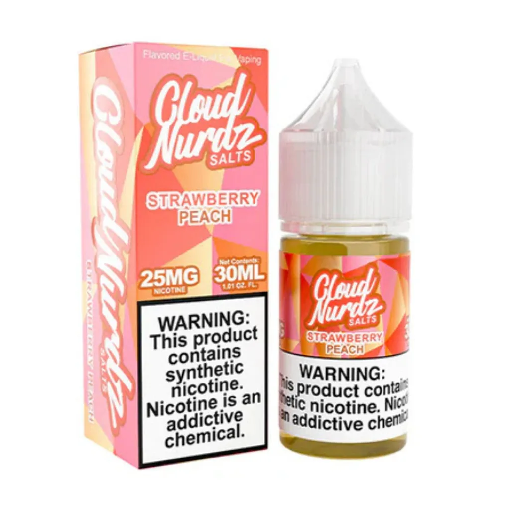 Cloud Nurdz - Strawberry Peach - Salt