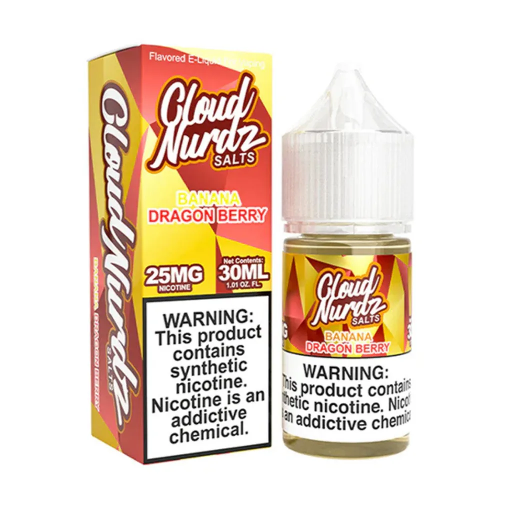 Cloud Nurdz - Banana Dragonberry - Salt