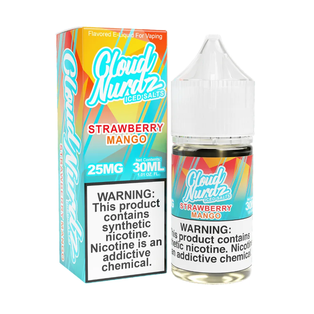 Cloud Nurdz - Strawberry Mango Ice - Salt