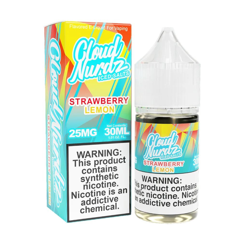 Cloud Nurdz - Strawberry Lemon Ice - Salt
