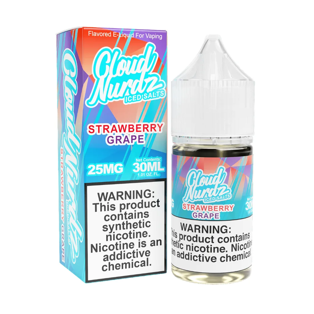 Cloud Nurdz - Strawberry Grape Ice - Salt