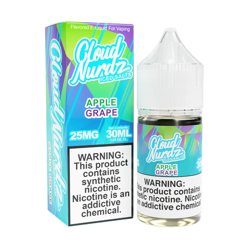 Cloud Nurdz - Apple Grape Ice - Salt