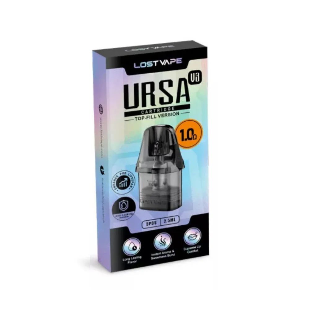 Cartucho de repuesto Lost Vape Ursa V3 / 2.5ML / (2pcs/pack)