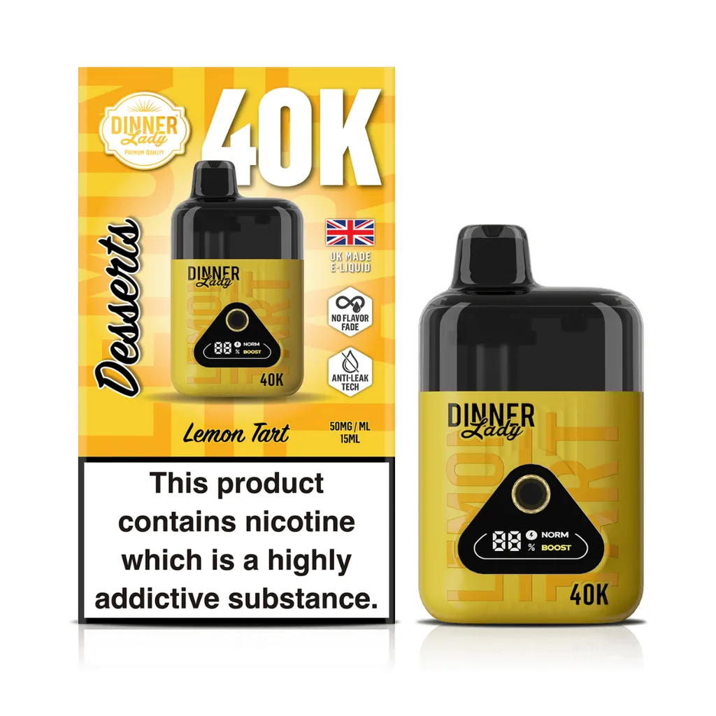 DINNER LADY - LEMON TART - 40000 puffs