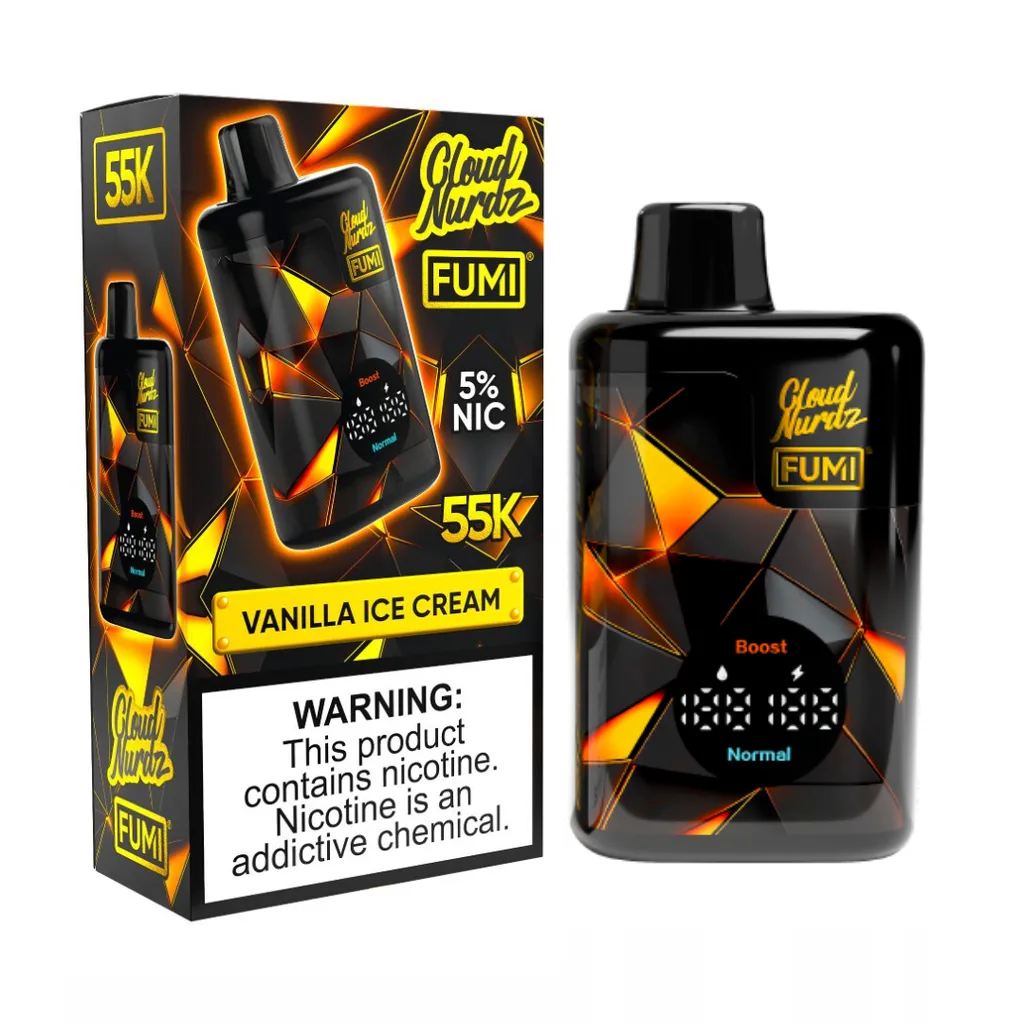 FUMI X CLOUD NURDZ - VANILLA ICE CREAM - 55000Puffs