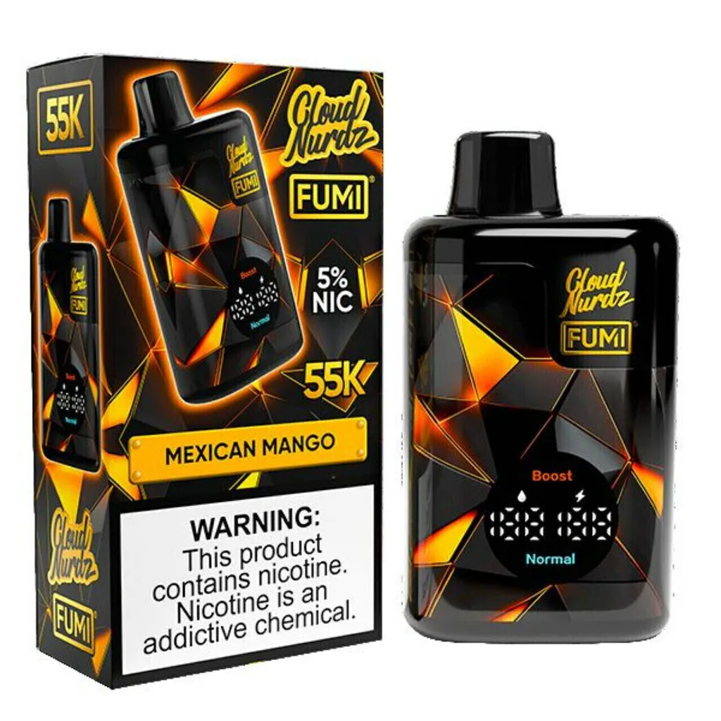FUMI X CLOUD NURDZ - MEXICAN MANGO - 55000Puffs