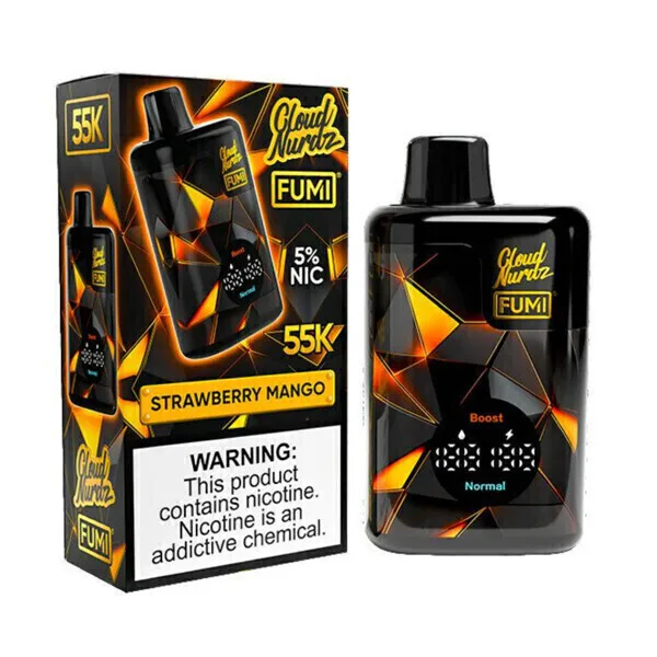 FUMI X CLOUD NURDZ - STRAWBERRY MANGO - 55000Puffs