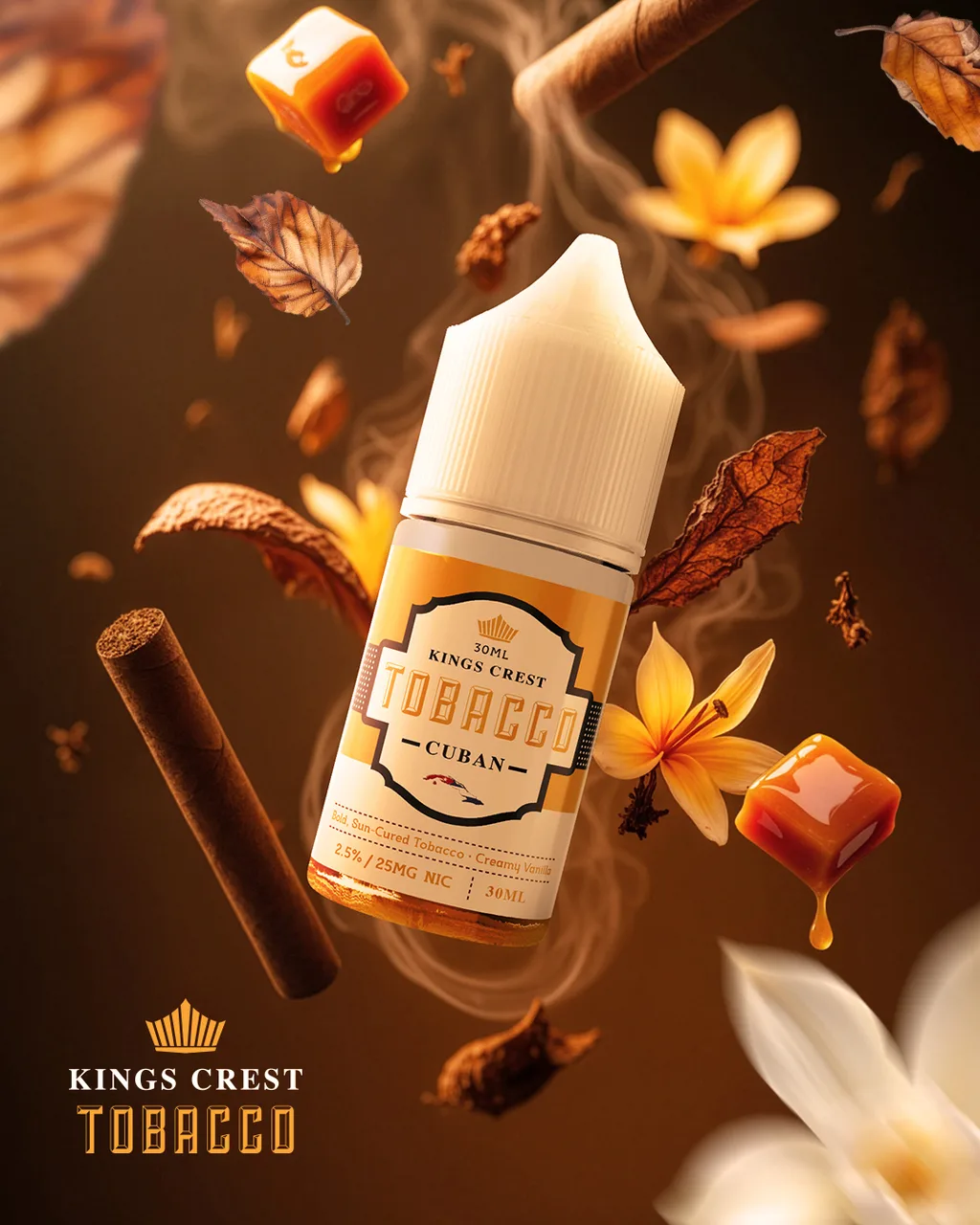 King'S Crest - Cuban Tobacco - Salt