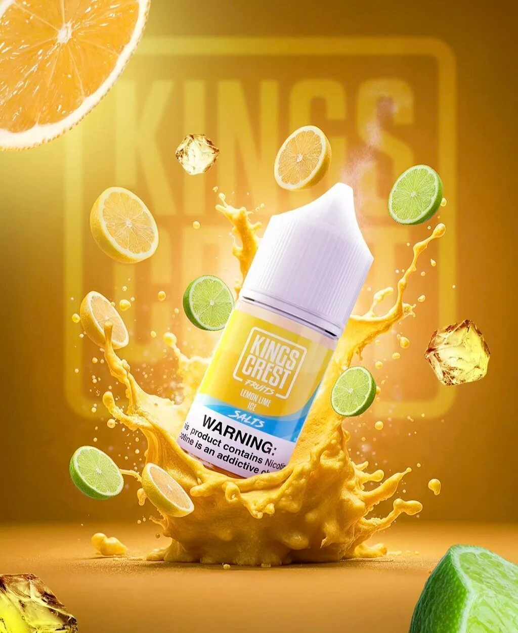 King'S Crest Fruits - lemon lime ice - salt