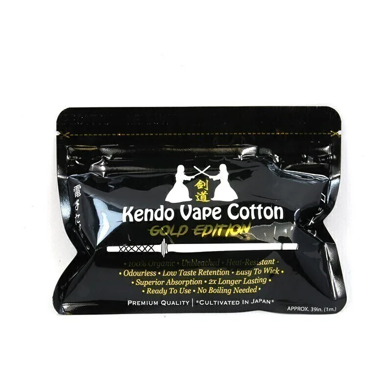 KENDO VAPE COTTON GOLD EDITION - Algodón