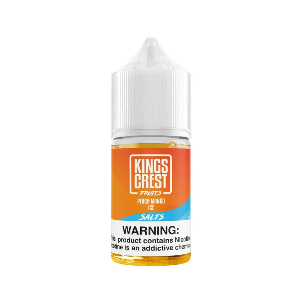 King'S Crest Fruits - Peach Mango Ice- Salt
