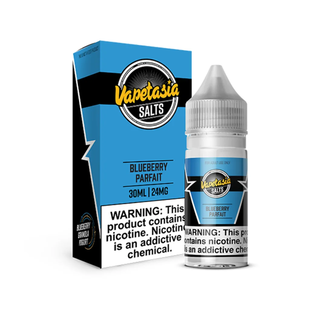 Vapetasia - Blueberry Parfait - Salt