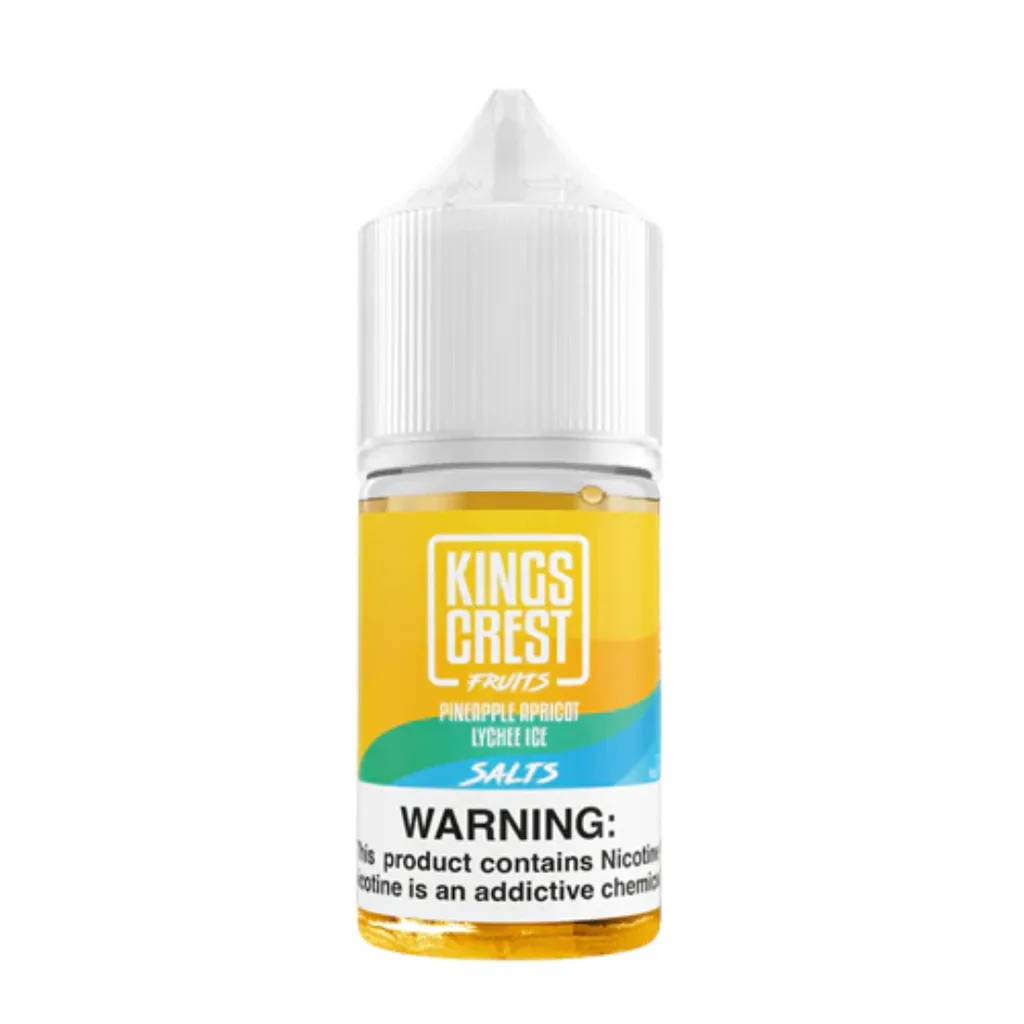 King'S Crest Fruits - Pineapple Apricot Lychee Ice - Salt