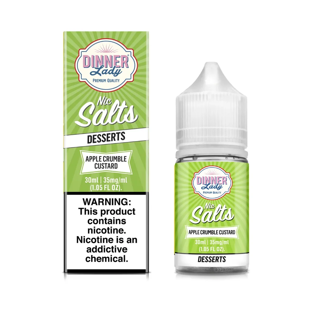 Dinner Lady - Apple Crumble Custard- Salt