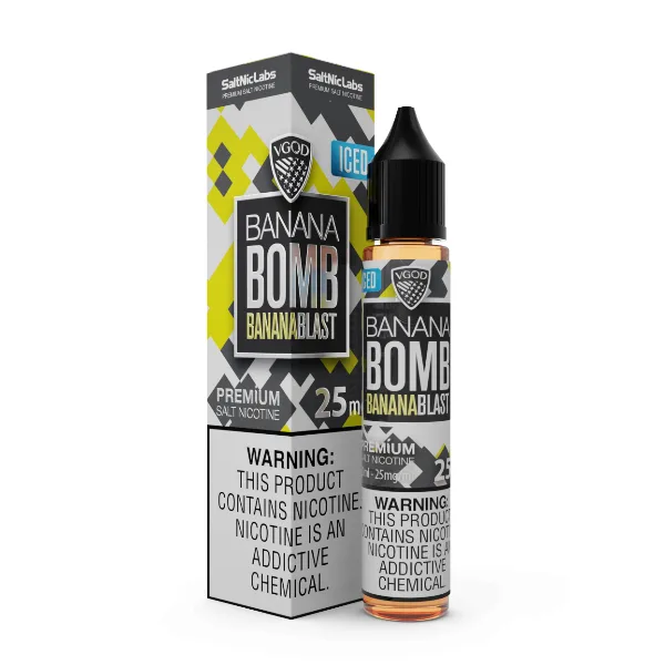 Vgod - Iced Banana Bomb - Salt