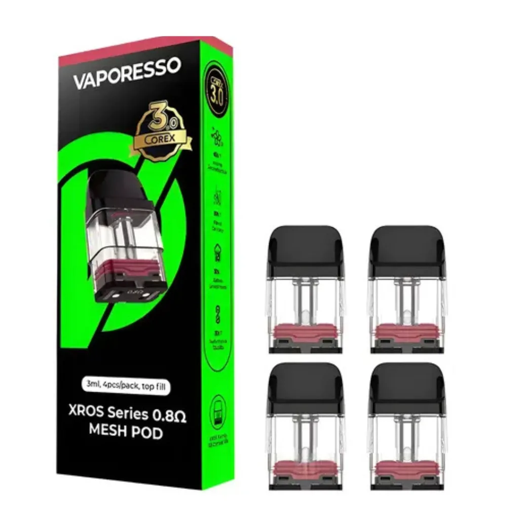 Vaporesso XROS 3ml Pod Cartridge For XROS (4Pcs/Pack)