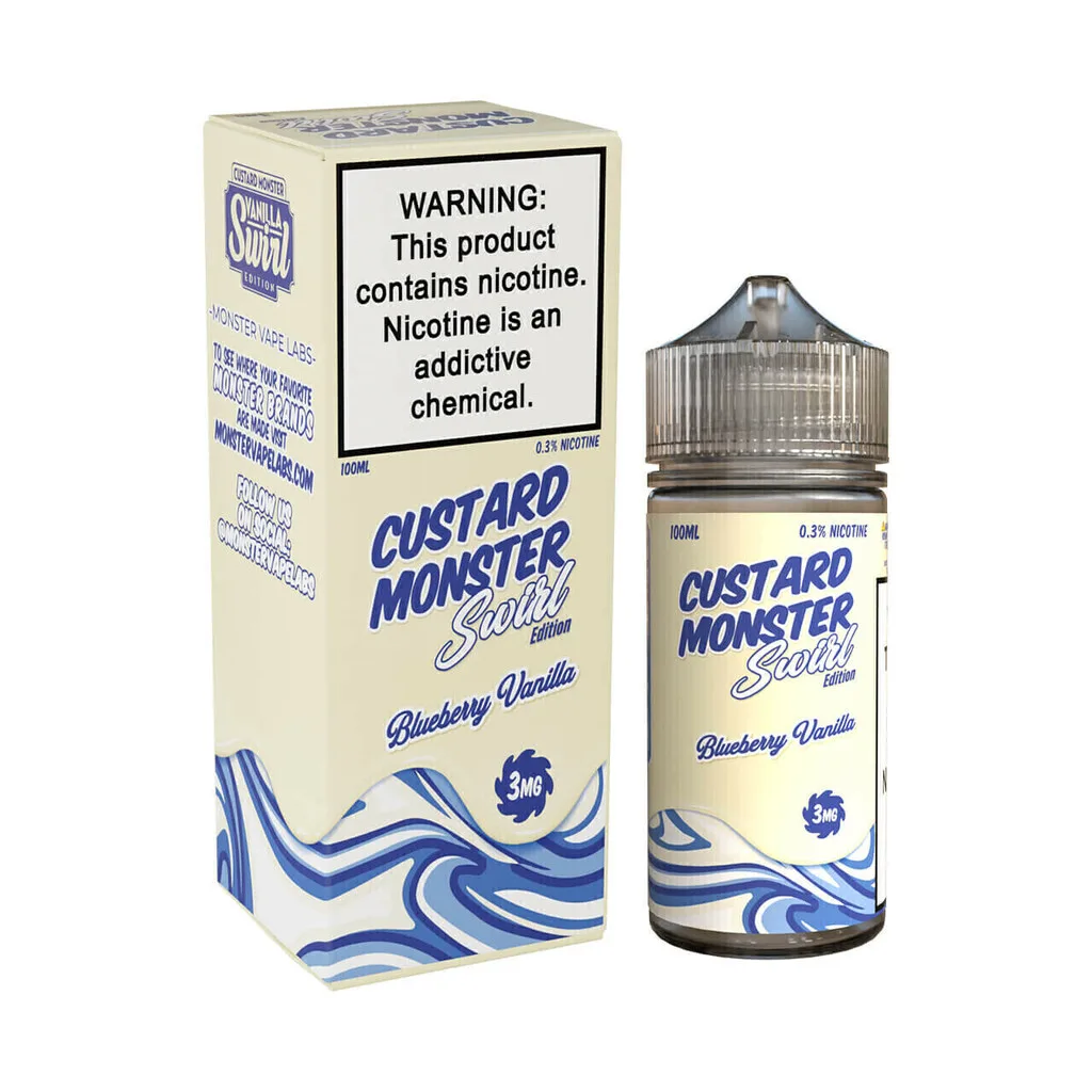 Custard Monster - Blueberry Vanilla Swirl Edition