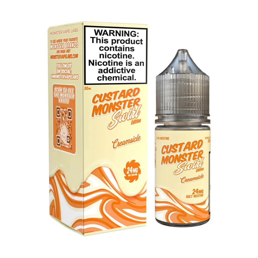 Custard Monster - Creamsicle Swirl Edition - Salt