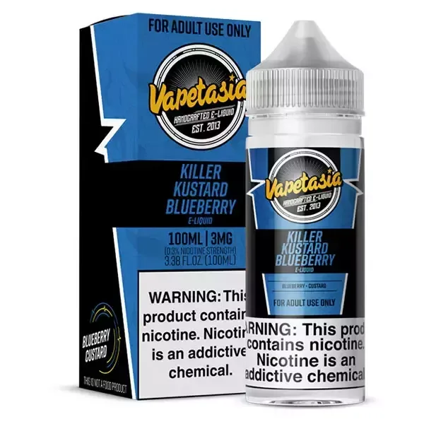 Vapetasia - Killer Kustard Blueberry