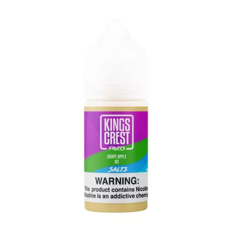 King'S Crest Fruits - Grape Apple Ice - Salt