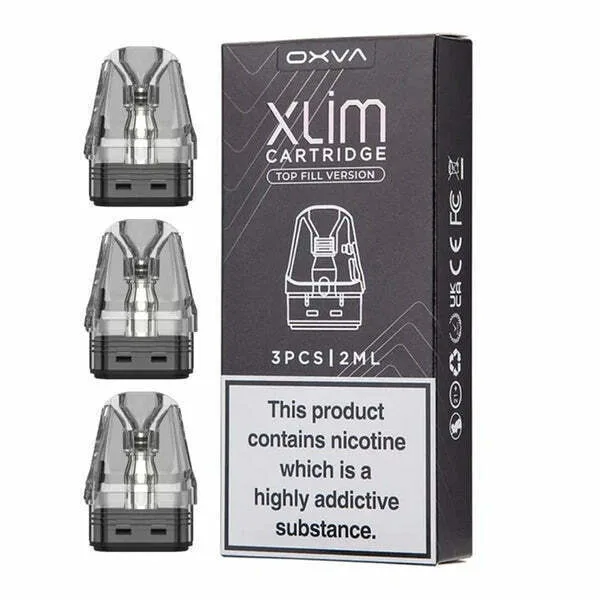 Oxva Xlim V2 Pod Cartridge 2Ml For Xlim Kit / Xlim Se Kit/Xlim Pro Kit / Xlim Sq Pro Kit (3Pcs/Pack)