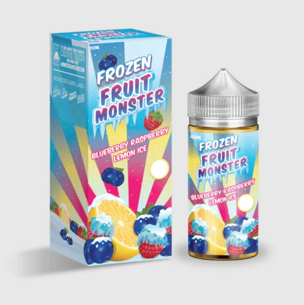 Frozen Fruit Monster - Blueberry Raspberry Lemon Ice
