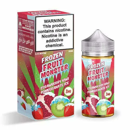 Frozen Fruit Monster Strawberry Kiwi Pomegranate Ice