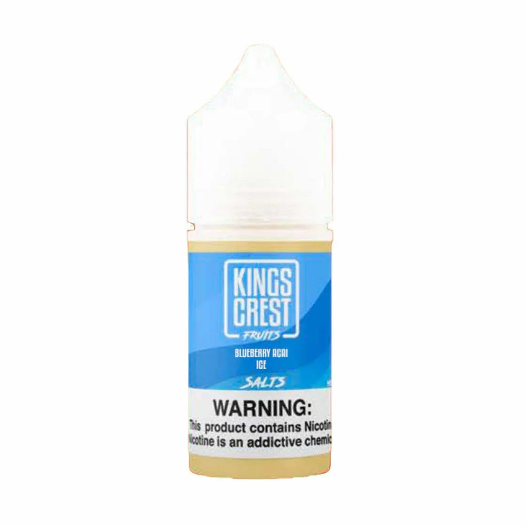 King'S Crest Fruits - Blueberry Acai Ice - Salt