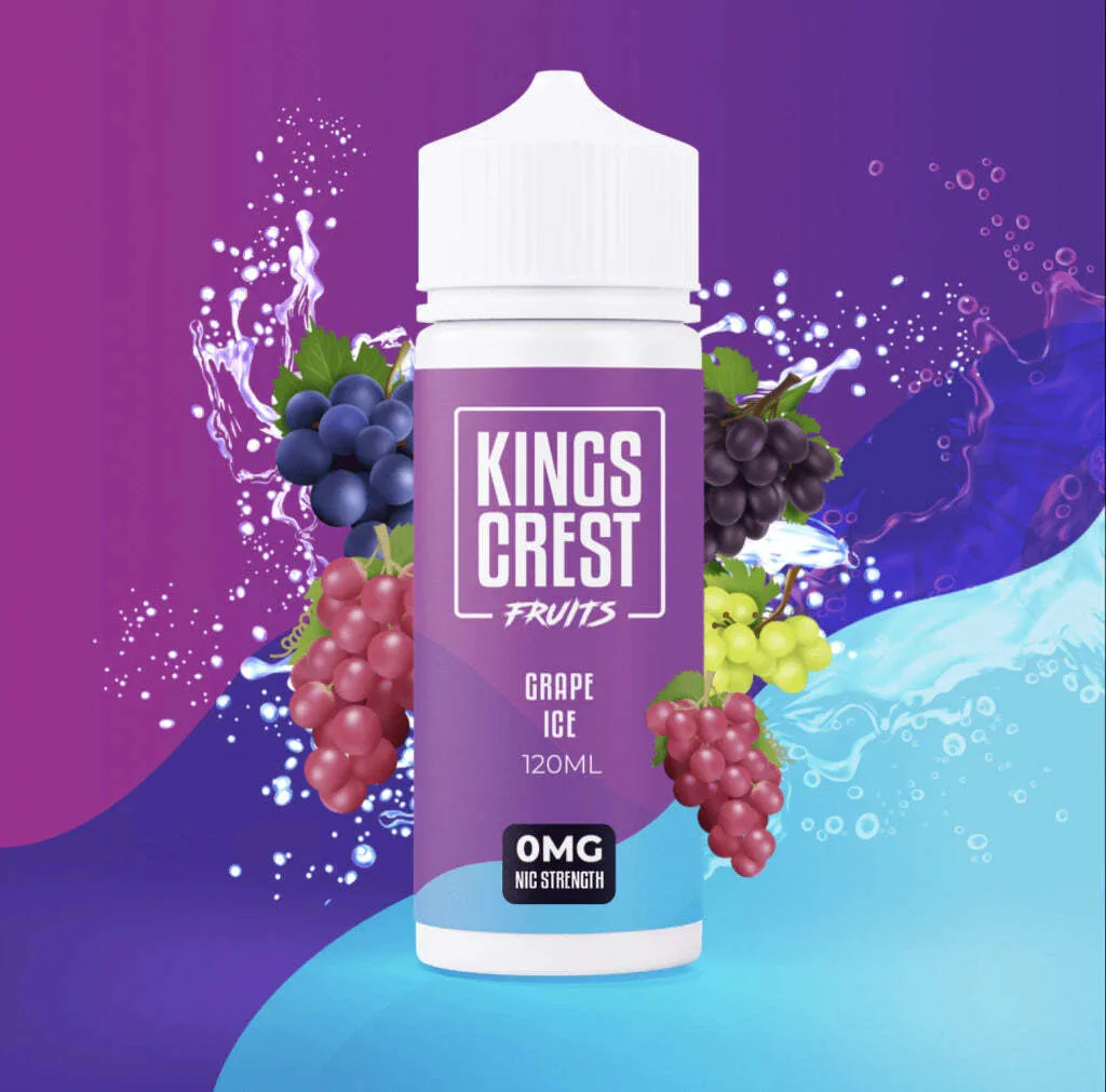 King'S Crest Fruits - Grape Ice