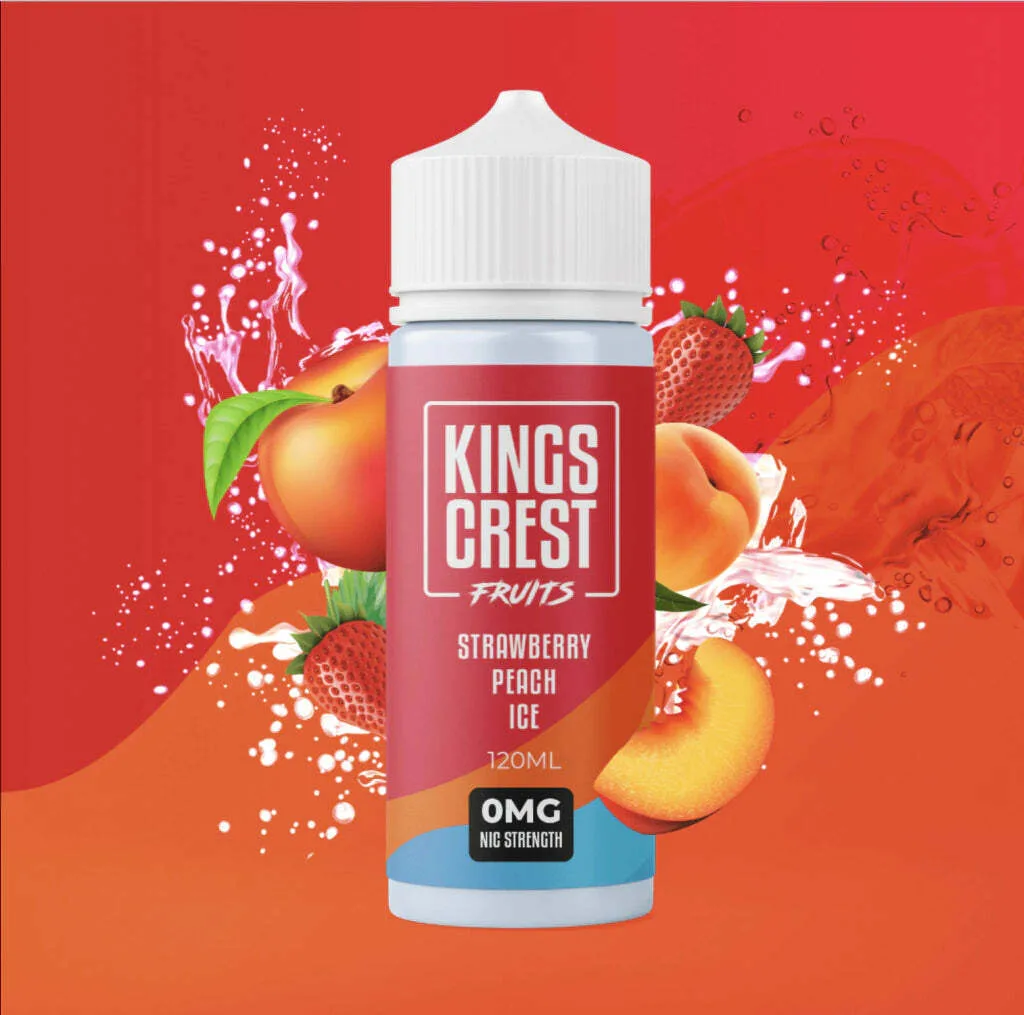 King'S Crest Fruits - Strawberry Peach Ice
