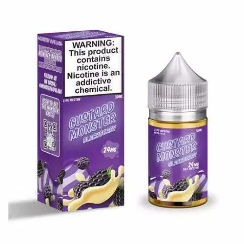 Custard Monster - Blackberry - Salt