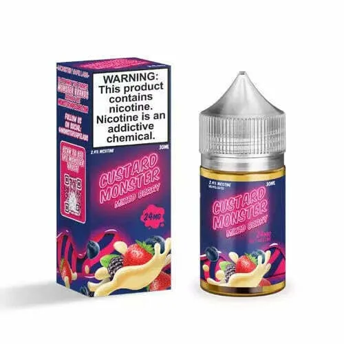 Custard Monster Mixed Berry - Salt