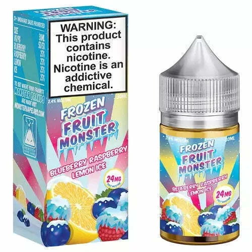 Frozen Fruit Monster - Blueberry Raspberry Lemon Ice - Salt