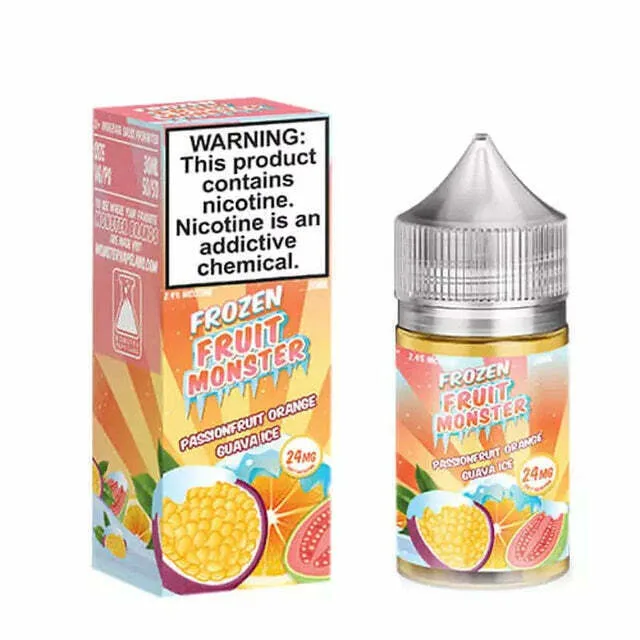 Frozen Fruit Monster Passionfruit Orange Guava Ice - Salt