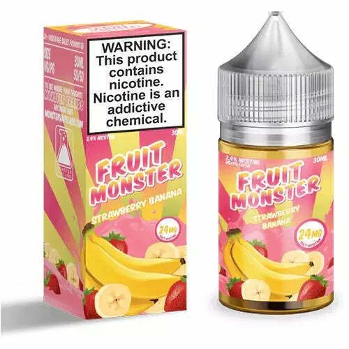 Fruit Monster Strawberry Banana - Salt