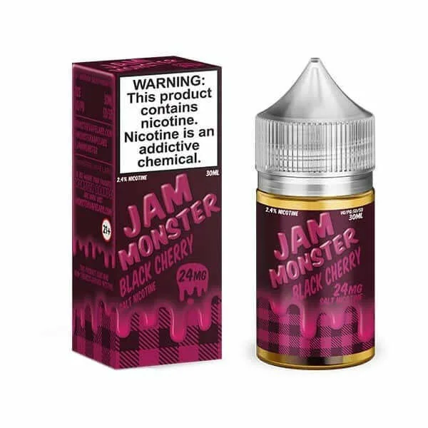 Jam Monster - Black Cherry - Salt