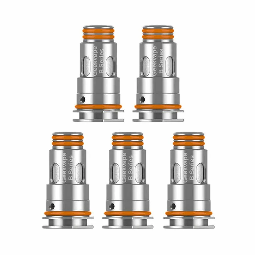 Geekvape B Series Coil For Aegis Boost, Aegis Boost Plus,Aegis Hero,Zeus Nano,Mero Aio, Aegis Boost Le Bonus,Z50 Kit,Z Nano 2 Tank / B100 Kit, Obelisk 65/65 Fc Kit , H45 Kit ,B60 Kit (5Pcs/Pack)