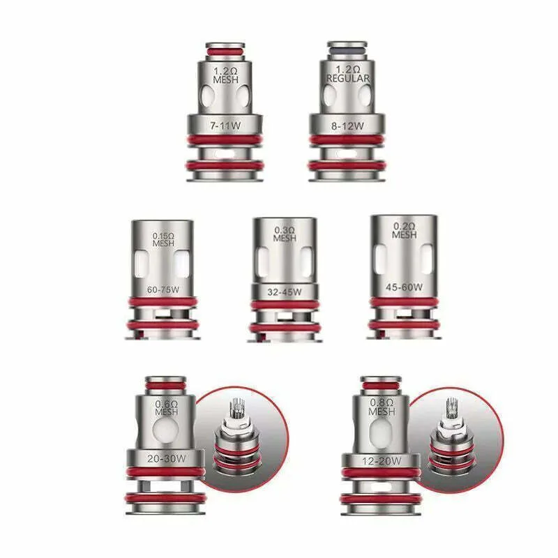 Vaporesso Gtx Coil For Target Pm80 / Gtx One / Xiron / Luxe Pm40 / Swag Px80 / Gtx Go 80 / Gtx Go 40 / Luxe 80 / Target 80 (5Pcs/Pack)