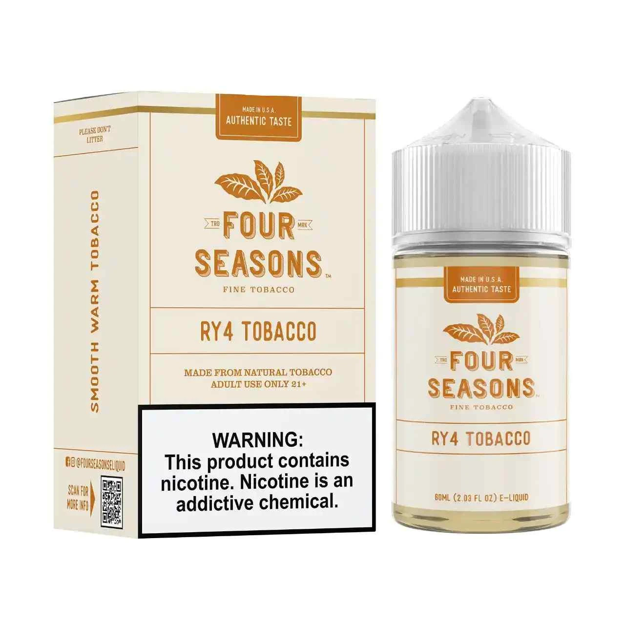 Four Seasons - RY4 Tobacco - 60ml