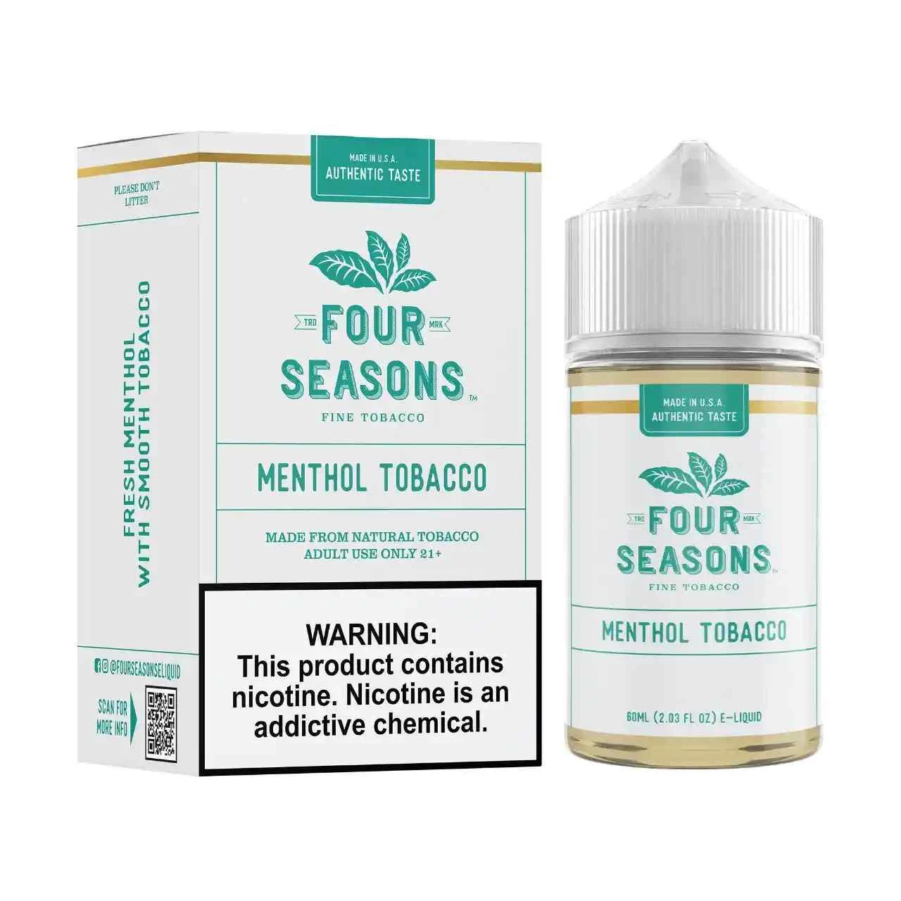 Four Seasons - Menthol Tobacco - 60ml