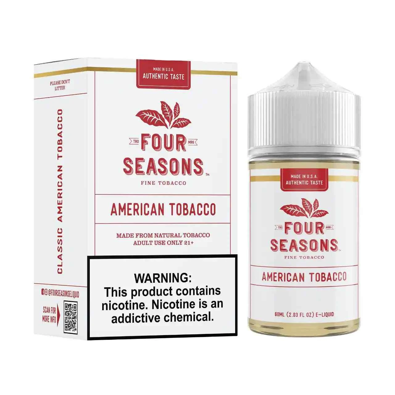 Four Seasons - American Tobacco - 60ml